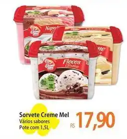 Atacadão Sabores - sorvete creme mel oferta