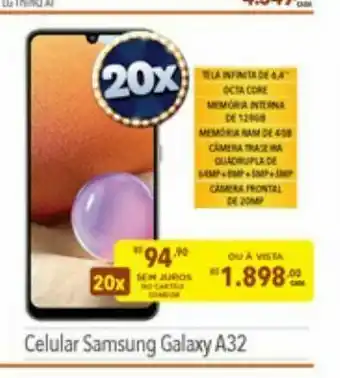 Supermercados Condor Celular samsung galaxy a 32 oferta