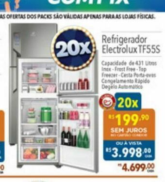 Supermercados Condor Refrigerador electrolux oferta