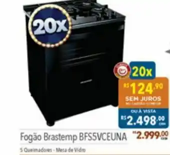 Supermercados Condor Fogão brastemp oferta