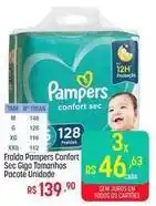 Muffato Pampers - fralda confort sec giga tamanhos oferta