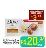 Dove - kit sabonete hidratante