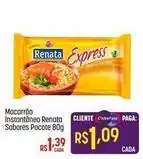 Renata - macarrão instantâneo sabores pacote