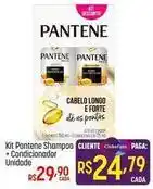 Muffato Pantene - kit shampoo + condicionador unidade oferta