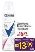 Muffato Rexona - desodorante aerossol oferta