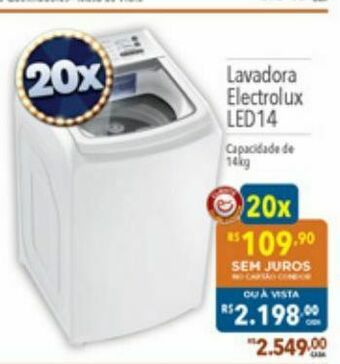 Supermercados Condor Lavadora electrolux oferta
