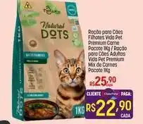 Muffato Premium - ração para cães filhotes vida pet carne oferta