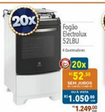 Supermercados Condor Fogão electrolux oferta