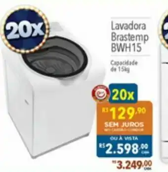 Supermercados Condor Lavadora brastemp oferta