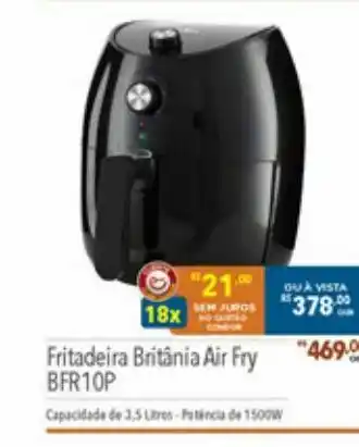 Supermercados Condor Fritadeira britânia air fry oferta