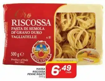 Massa riscossa penne rigate 500g