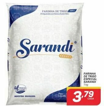 GBarbosa Farinha de trigo especial sarandi 1kg oferta