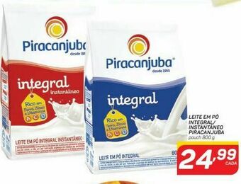 GBarbosa Leite em pó integral/ instantâneo piracanjuba oferta
