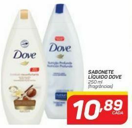 GBarbosa Sabonete líquido dove 250ml oferta