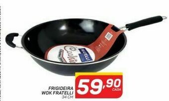 GBarbosa Frigideira wok fratelli 34 cm oferta