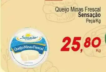 Villefort Atacadista Queijo Minas Frescal Sensação oferta