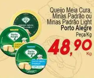Queijo Meia Cura, Minas Padrão Ou Minas Padrão Light Porto Alegre