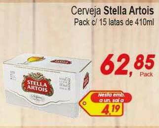 Villefort Atacadista Cerveja Stella Artois oferta