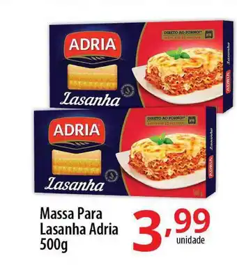 Massa Para Lasanha Adria 500g