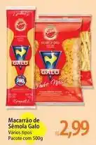 Atacadão Galo - macarrão de sêmola oferta
