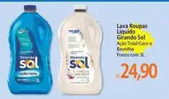 Atacadão Girando sol - lava roupas líquido oferta
