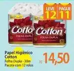 Atacadão Cotton - papel higiênico oferta