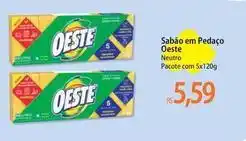 Atacadão Oeste - sabão em pedaço oferta