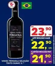 Suave - vinho pérgola seleção tinto