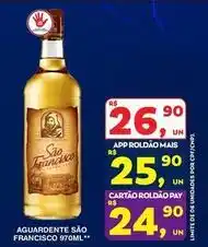 Roldão São francisco - aguardente oferta