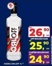 Roldão Orloff - vodka oferta