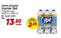 Dia Ypê - lava louças líquido oferta