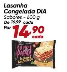 Dia Dia - lasanha congelada oferta
