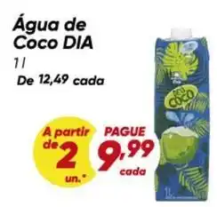 Dia Dia - água de coco oferta