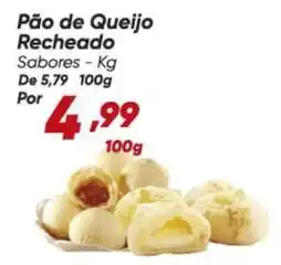 Dia Sabores - pão de queijo recheado oferta