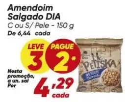 Dia Dia - amendoim salgado oferta