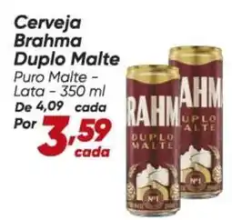 Dia Brahma - cerveja duplo malte oferta