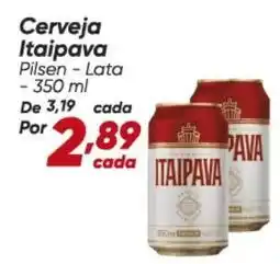 Dia Itaipava - cerveja oferta