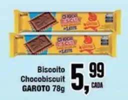 Rede Economia Biscoito Chocobiscuit GAROTO oferta