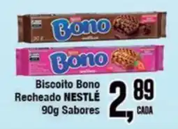 Rede Economia Biscoito Bono Recheado NESTLÉ oferta
