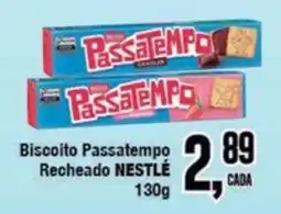 Rede Economia Biscoito Passatempo Recheado NESTLÉ oferta