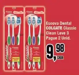 Rede Economia Escova Dental Colgate Classic Clean Leve 3 oferta