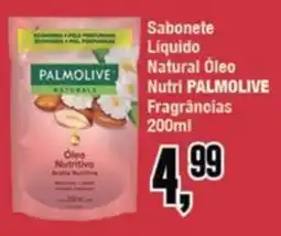 Rede Economia Sabonete liquido natural óleo nutri palmolive fragrâncias oferta