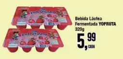 Rede Economia Bebida Láctea Fermentada YOFRUTA oferta