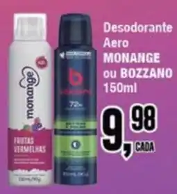Rede Economia Desodorante Aero Monange ou Bozzano oferta