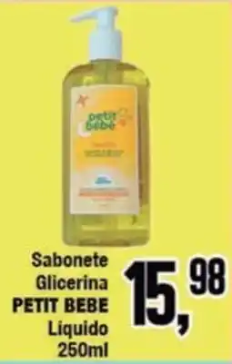 Rede Economia Sabonete Glicerina Petit Bebe Liquido oferta