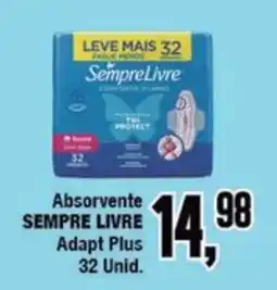 Rede Economia Absorvente sempre livre adapt plus oferta