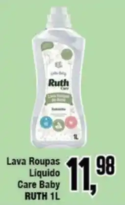 Rede Economia Lava Roupas Liquido Care Baby Ruth oferta