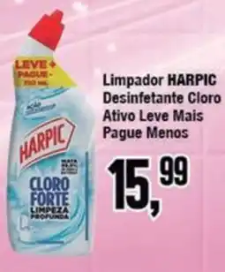 Rede Economia Limpador harpic desinfetante cloro ativo oferta