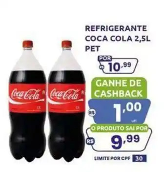 Refrigerante coca cola 2,5l pet