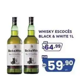 Rede Compras Whisky escocês black & white oferta
